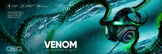 GTX Venom Gaming Kulaklık Nedir? 7.1 Ses Özelliği Hangi Kulaklıkta Bulunmaktadır?